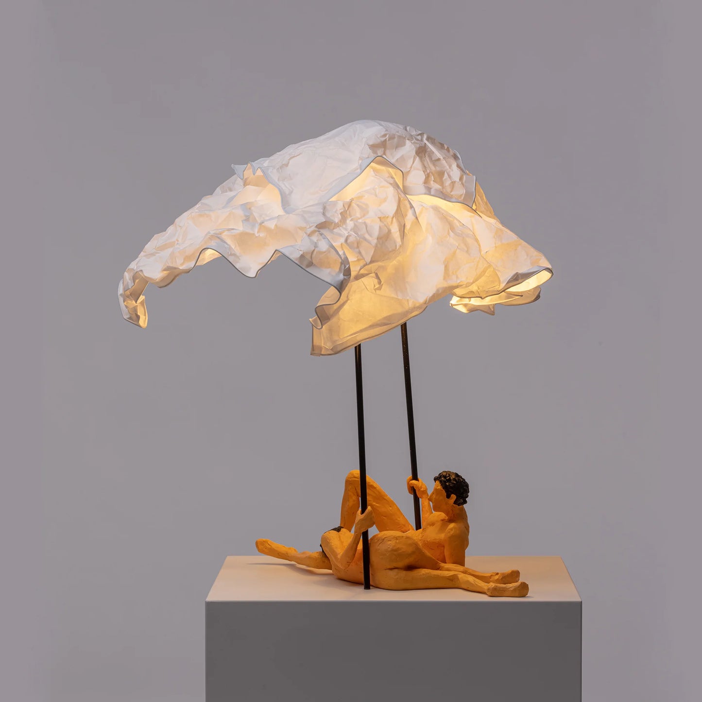 Love is a verb lamp Lea & Ton