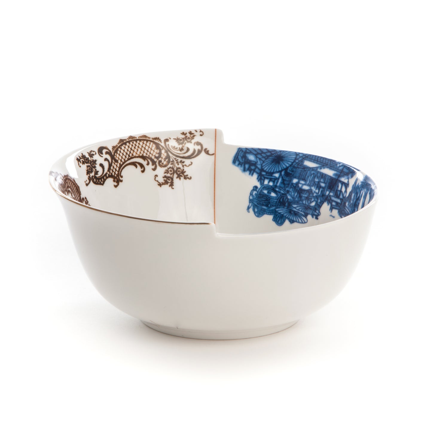 Bowl in porcelain