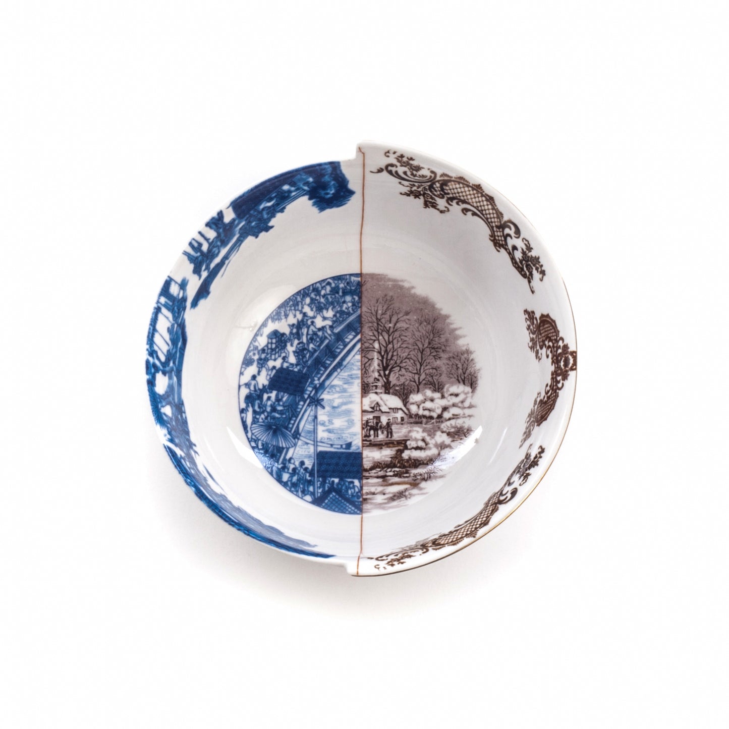 Bowl in porcelain