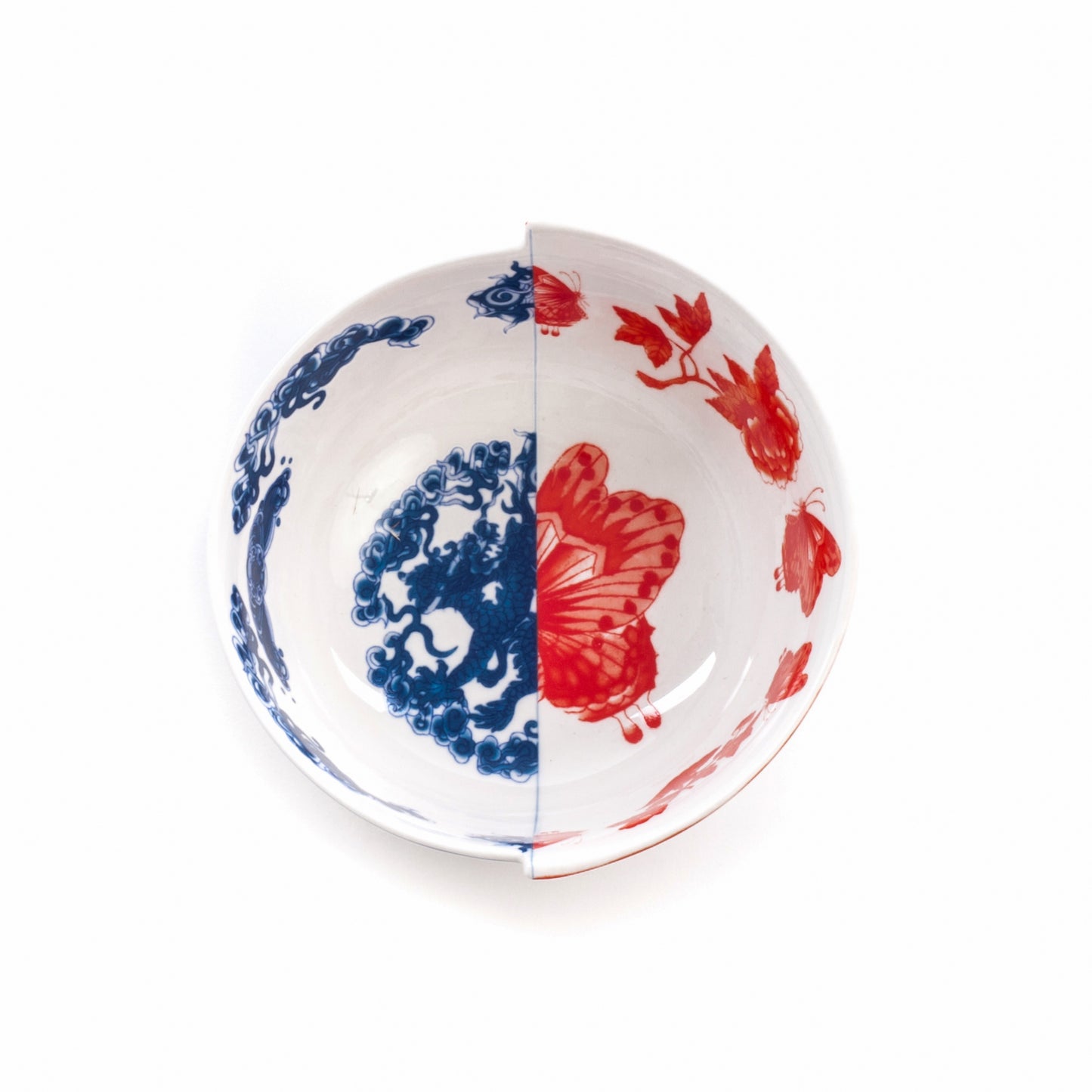 Bowl in porcelain