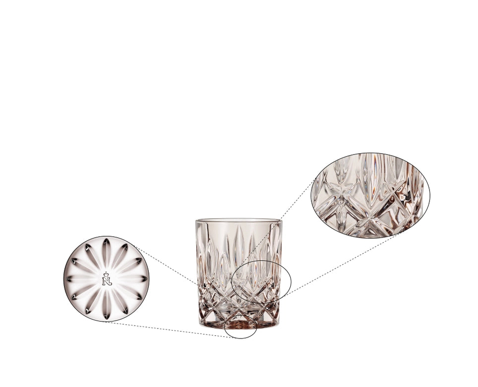 NACHTMANN Noblesse Tumbler - Taupe Set of 2