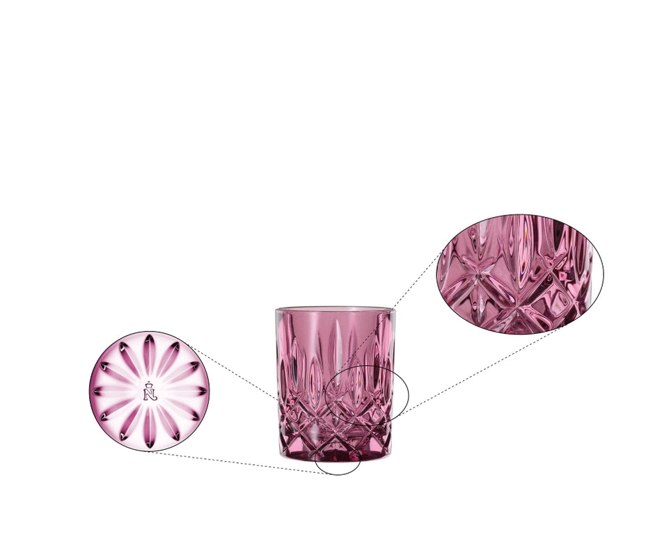 NACHTMANN Noblesse Tumbler - Berry Set of 2
