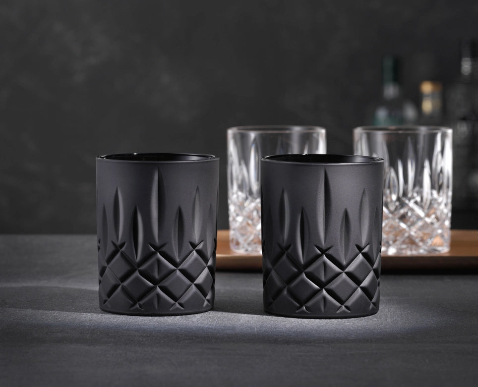 NACHTMANN Noblesse Tumbler - Black Set of 2