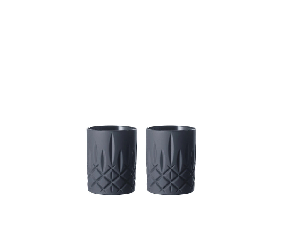 NACHTMANN Noblesse Tumbler - Black Set of 2
