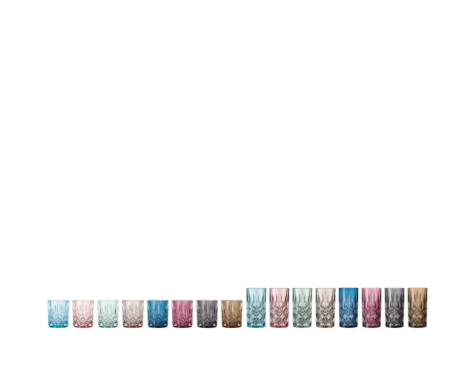 NACHTMANN Noblesse Long Drink Glass - Aqua Set of 2