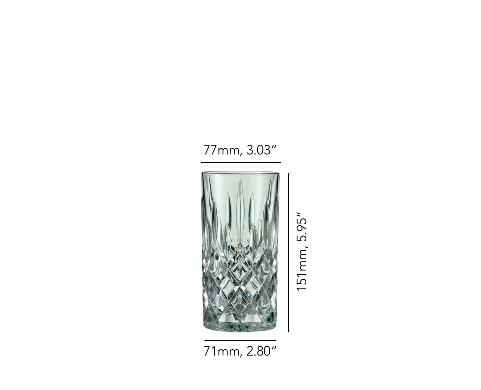 NACHTMANN Noblesse Long Drink Glass - Mint Set of 2