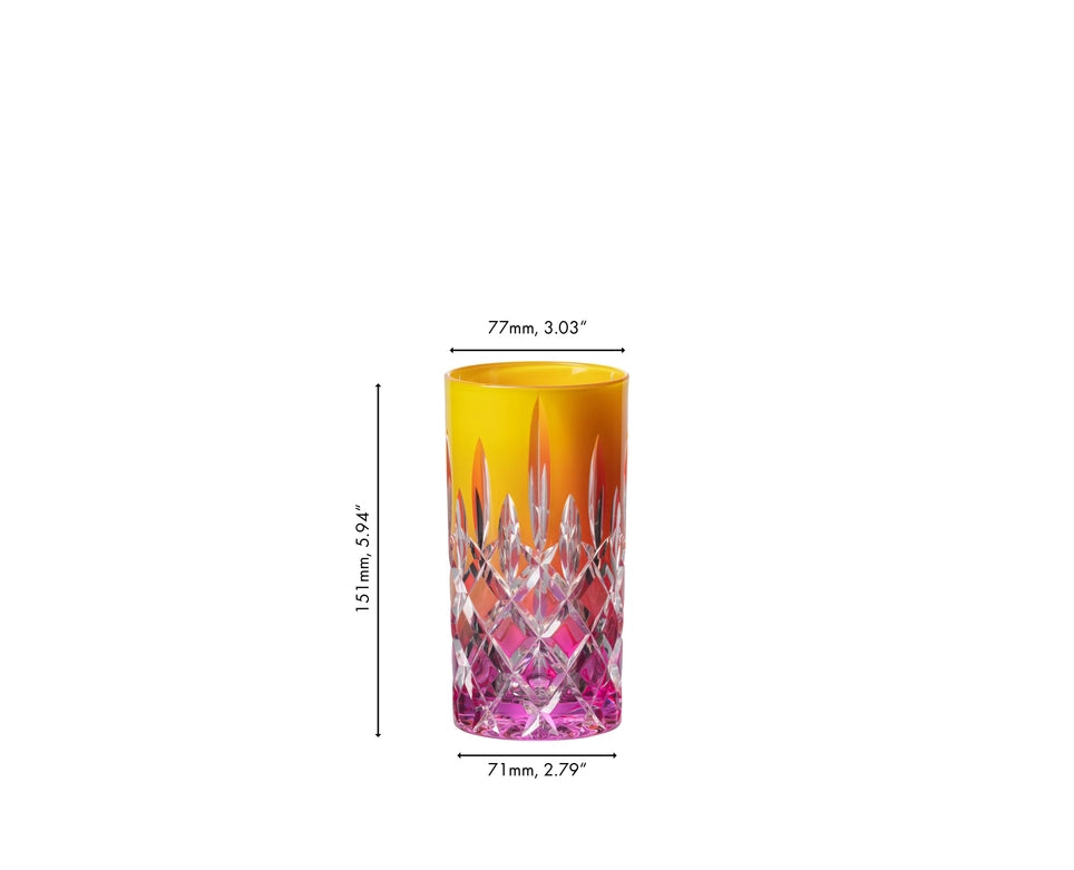 RIEDEL Laudon Highball - Orange/Pink
