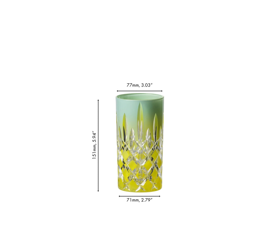 RIEDEL Laudon Highball - Turquoise/Yellow