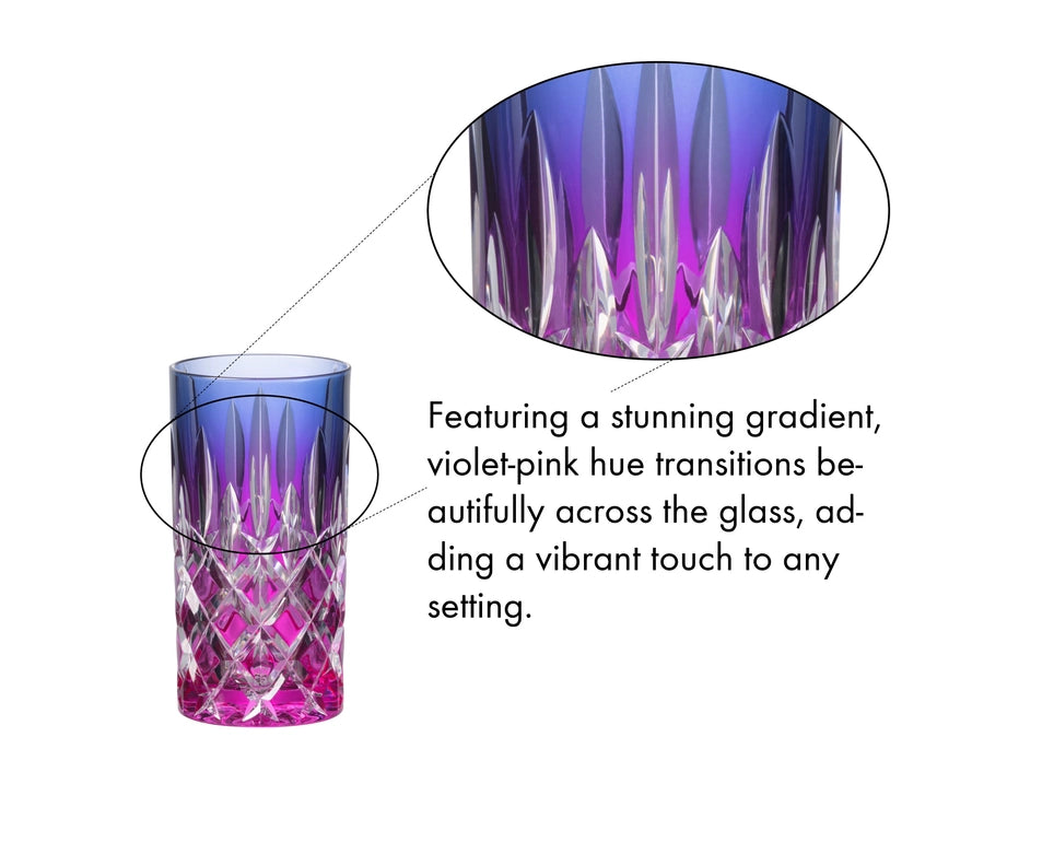 RIEDEL Laudon Highball - Purple/Pink