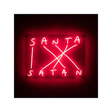Santa Satan Led Lamp