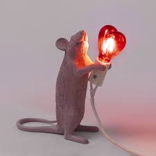 Mouse Lamp Step Love USB