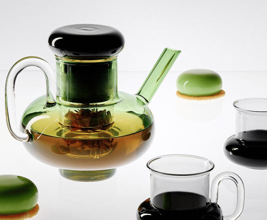 Bump Tea Pot Green