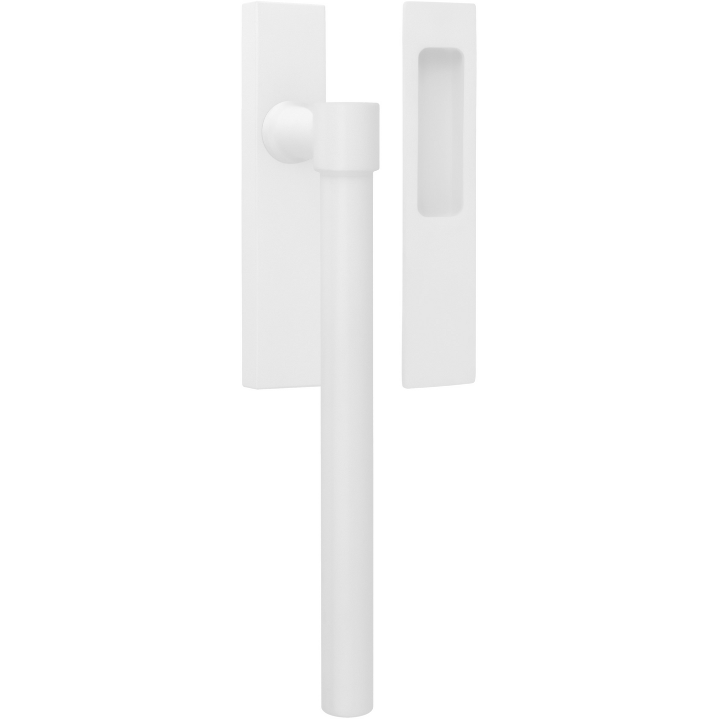 Lift-sliding door handle set with sliding door handle, PZ69 hole