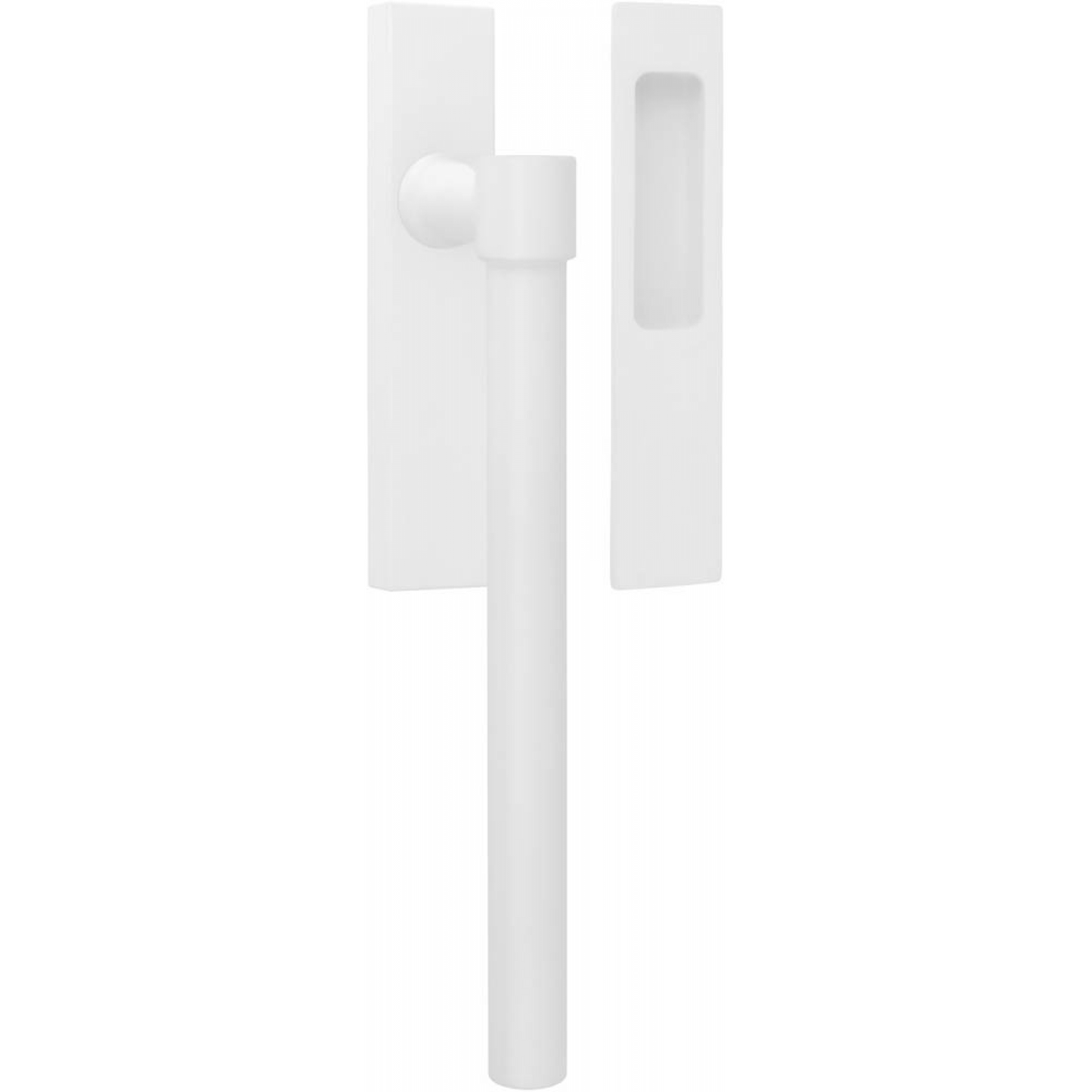 Lift-slide door handle set with sliding door handle