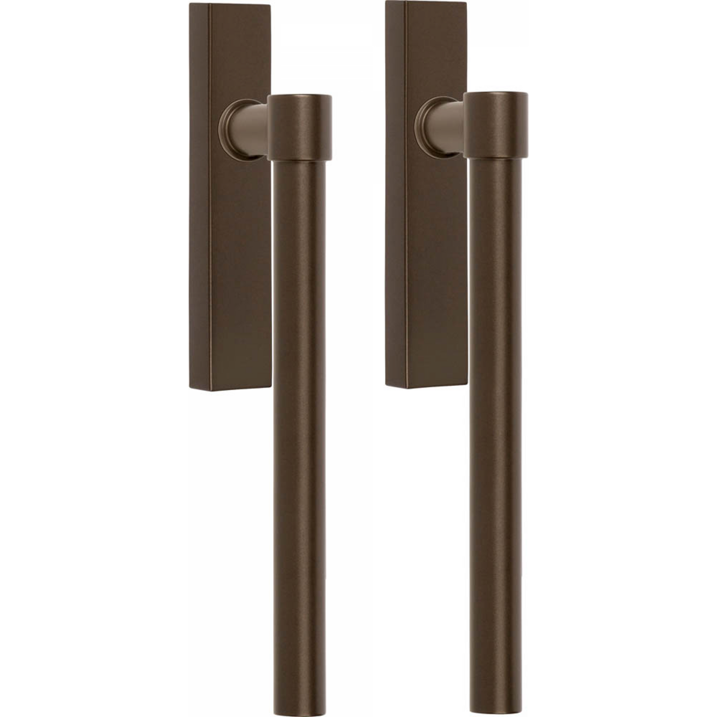 Pair of lift-sliding door handles