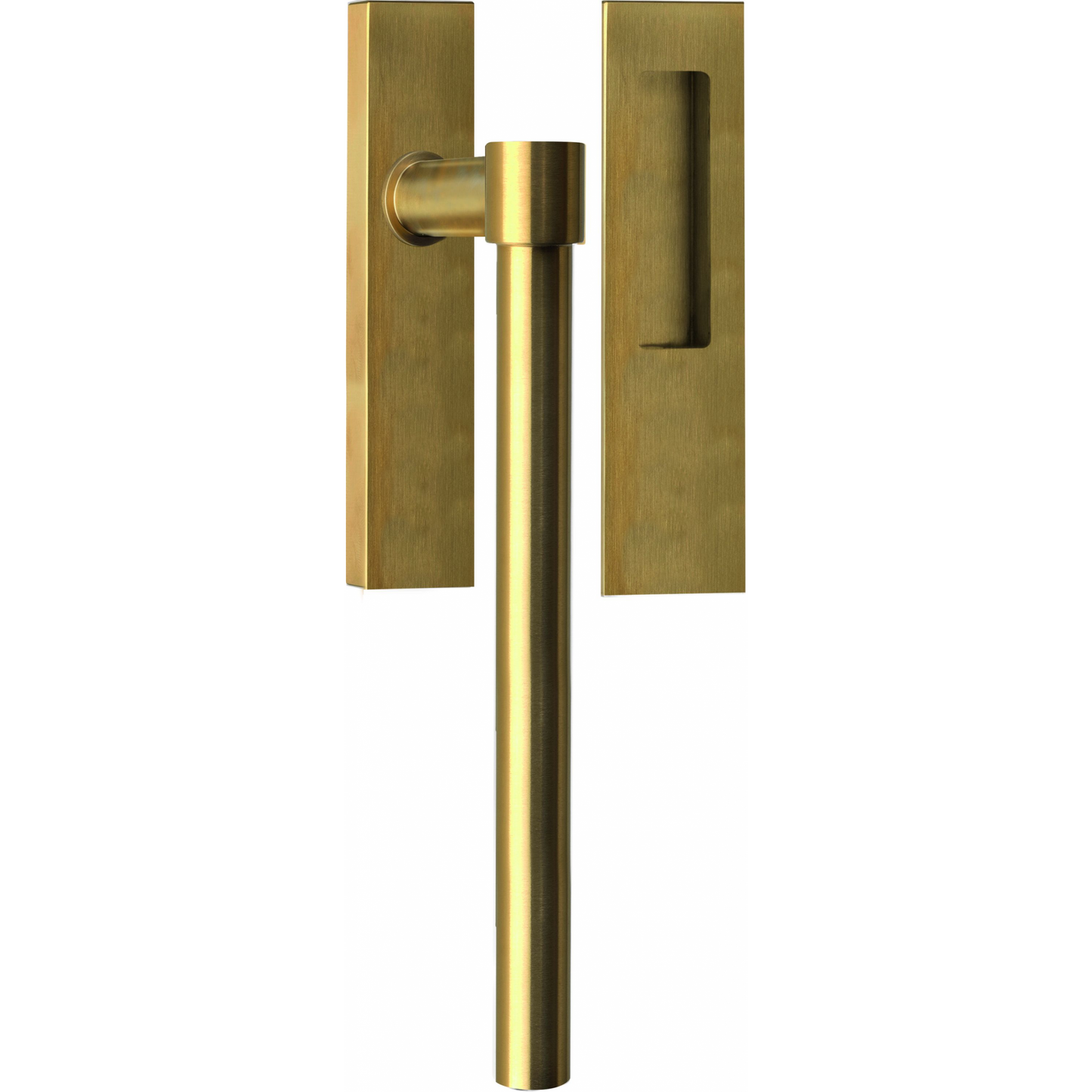 Lift-slide door handle set with sliding door handle