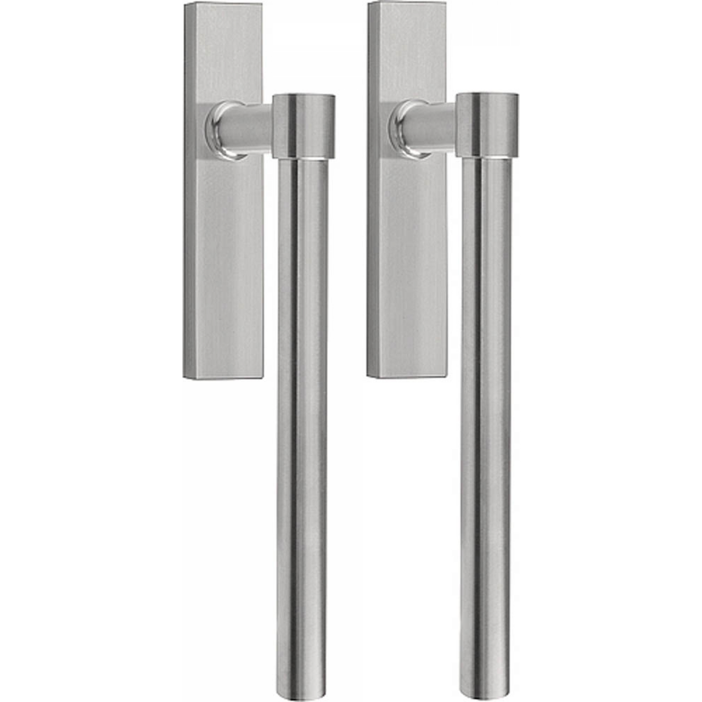 Pair of lift-sliding door handles