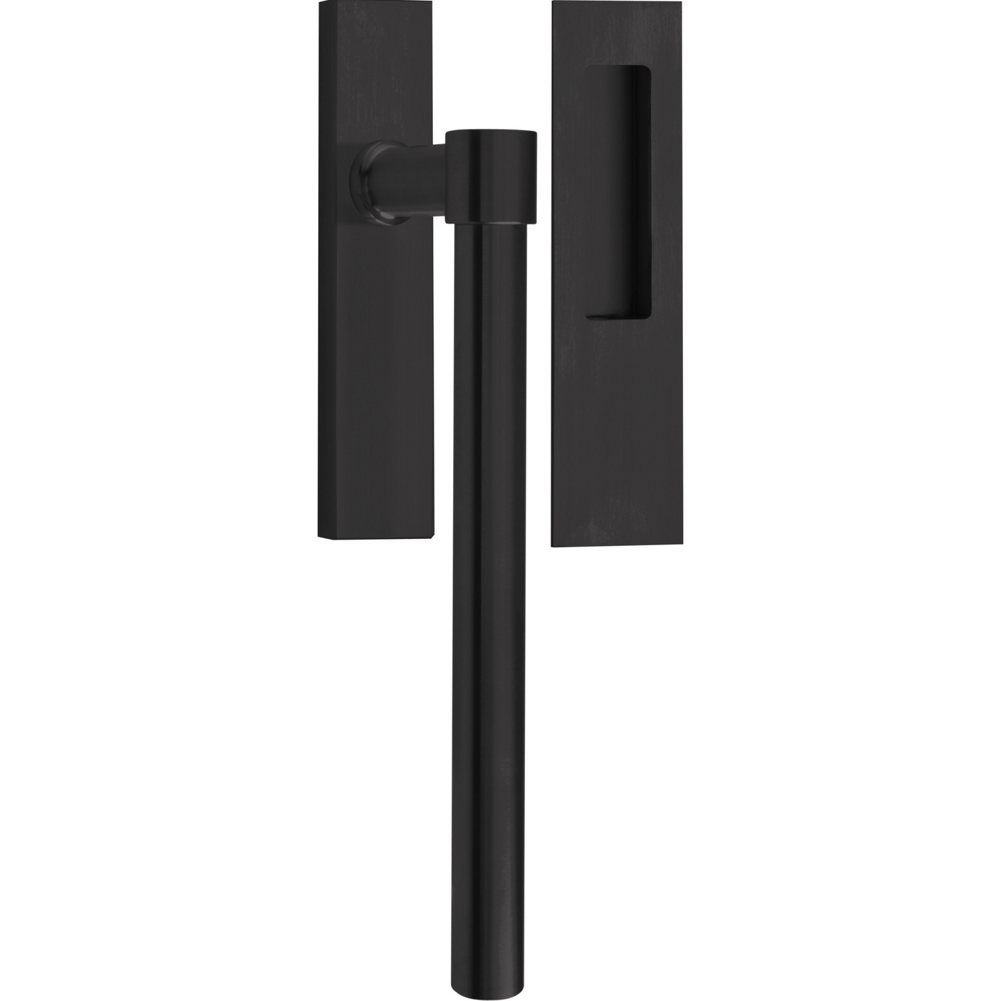 Lift-sliding door handle set with sliding door handle, PZ69 hole