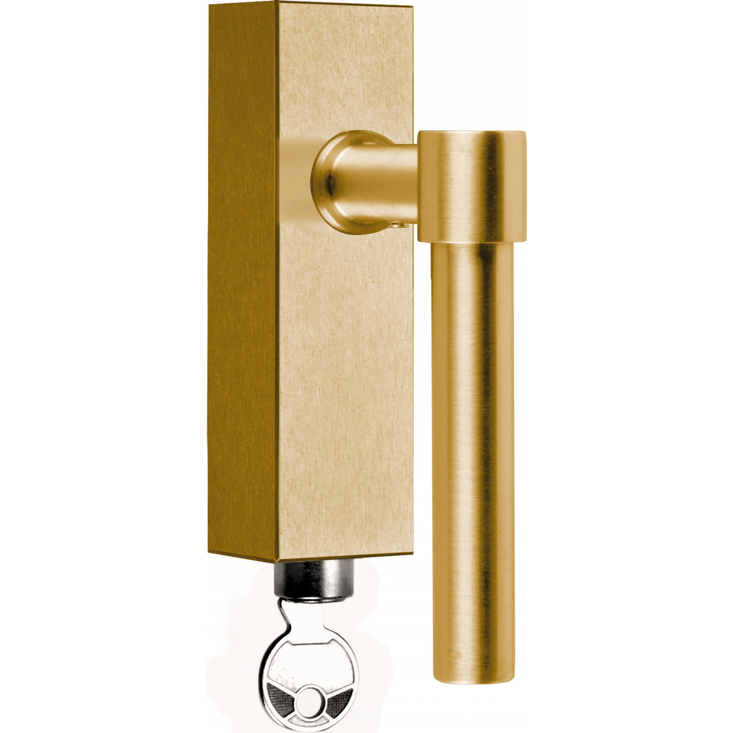 Lockable turn/tilt window handle