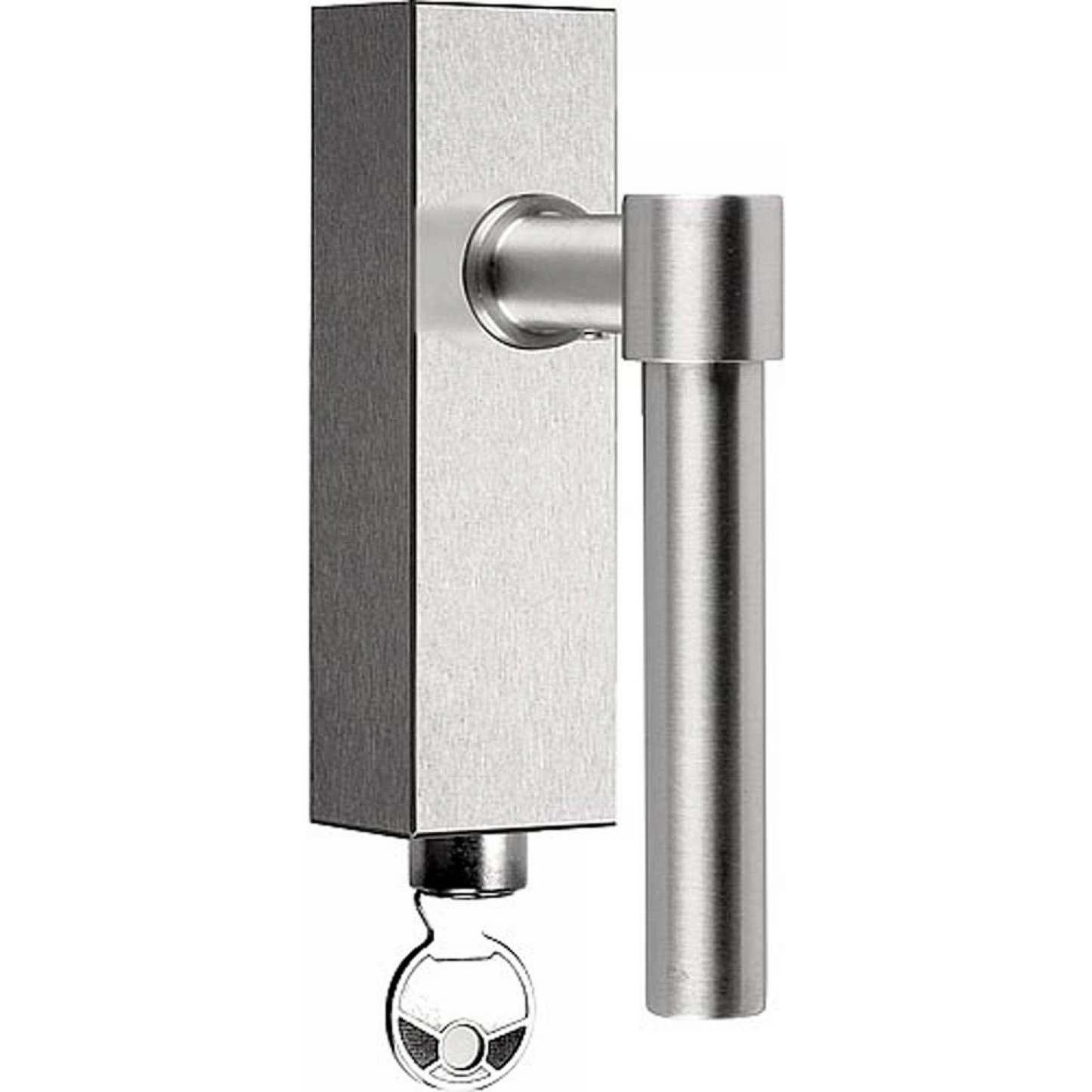 Lockable turn/tilt window handle