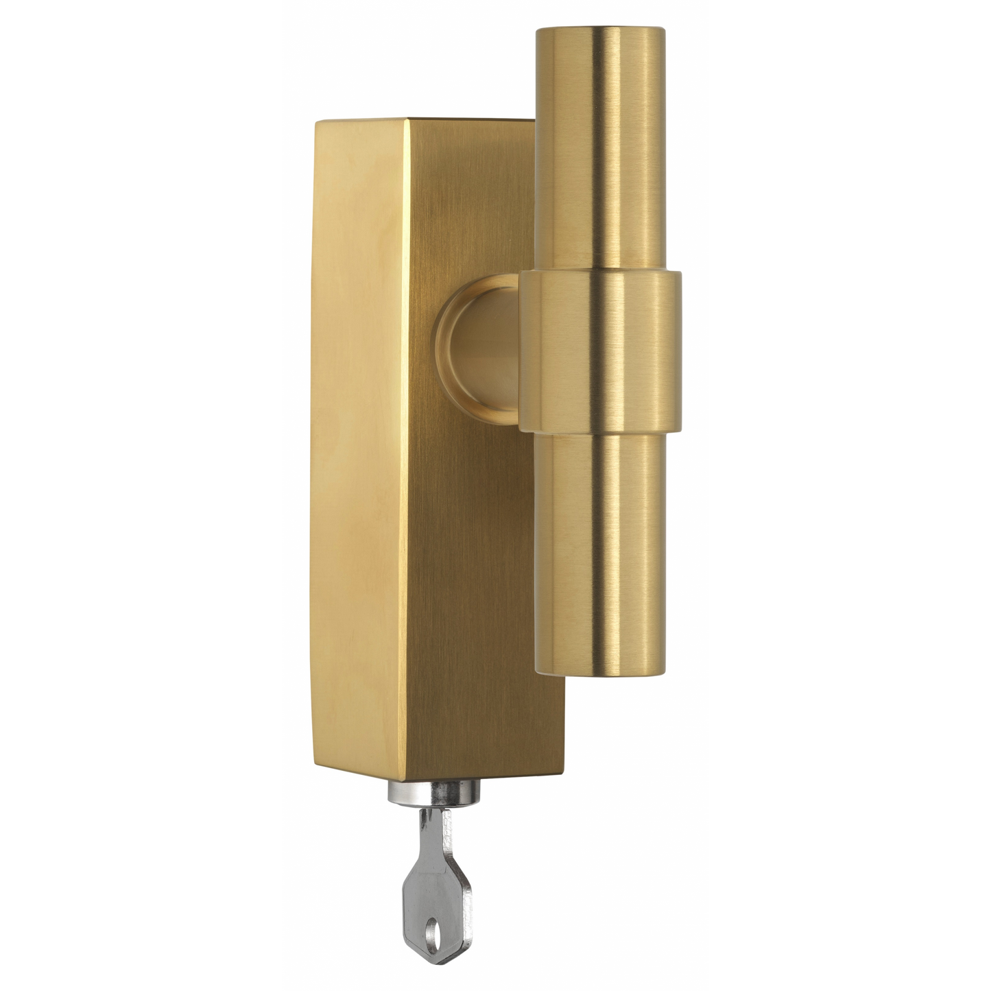 Lockable turn/tilt window handle