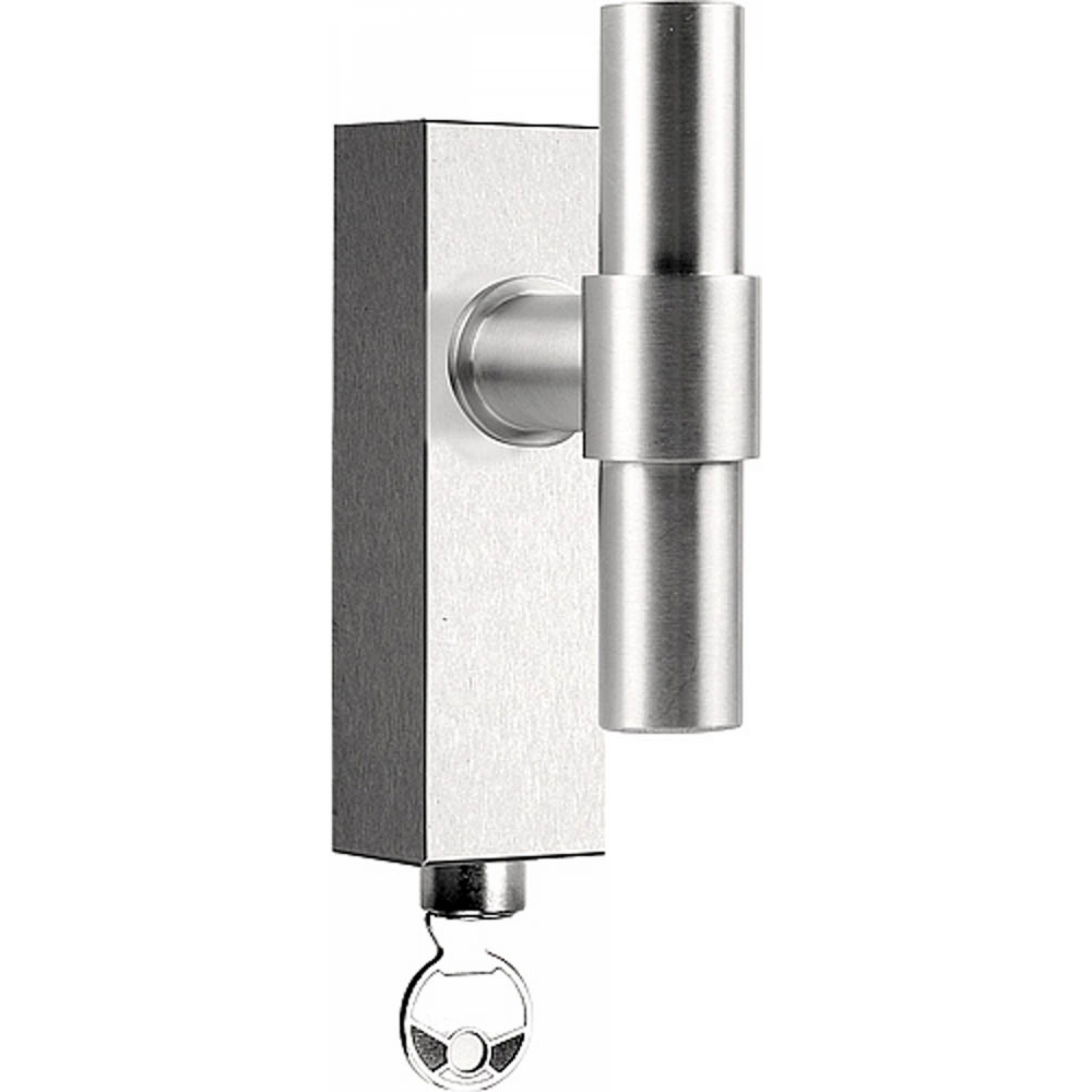 Lockable turn/tilt window handle