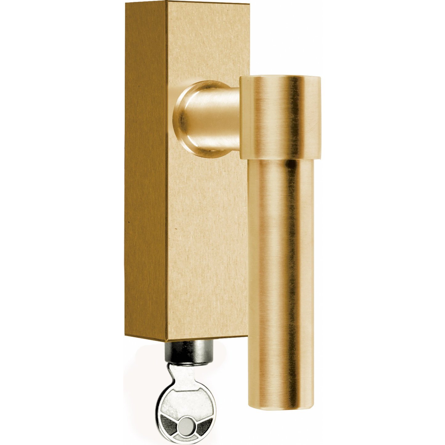 Lockable turn/tilt window handle