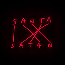 Santa Satan Led Lamp