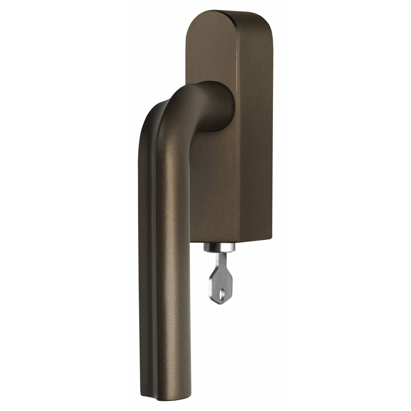 Lockable turn/tilt window handle