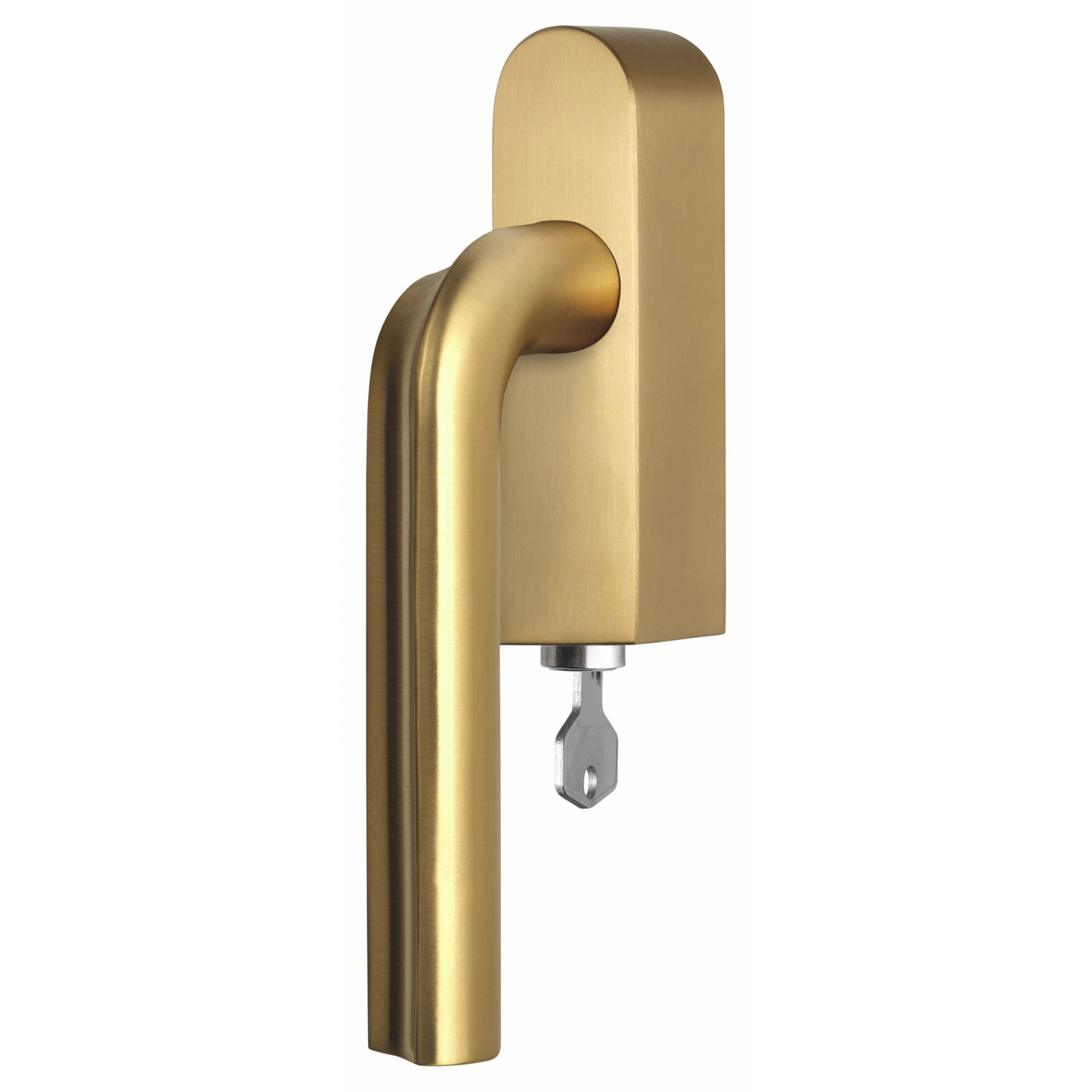 Lockable turn/tilt window handle