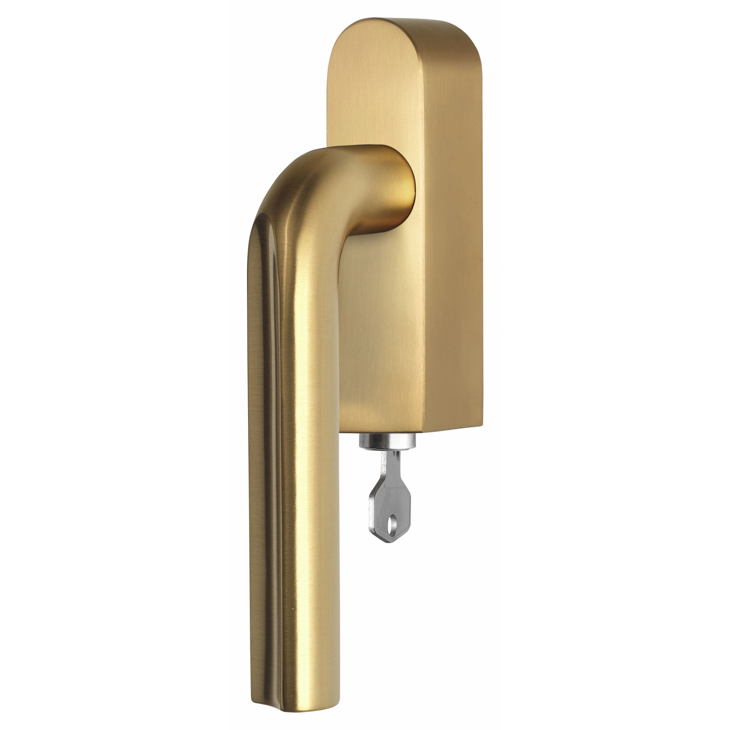 Lockable turn/tilt window handle