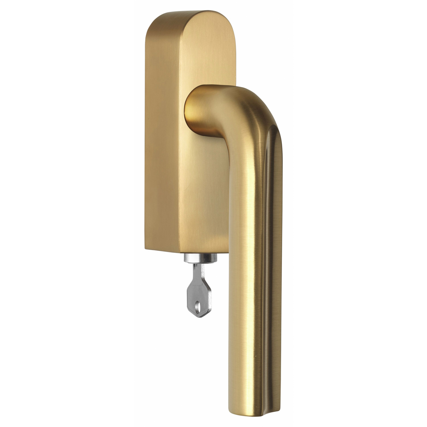Lockable turn/tilt window handle