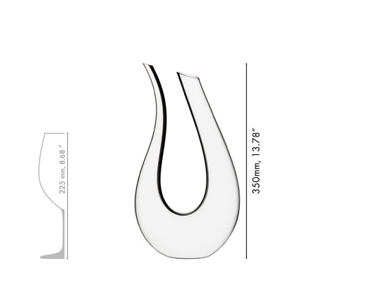 RIEDEL Amadeo Dekanter - Black Tie