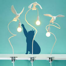 Sparrow Lamp with Clamp - Taking Off