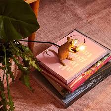 Mouse Lamp Step Gold