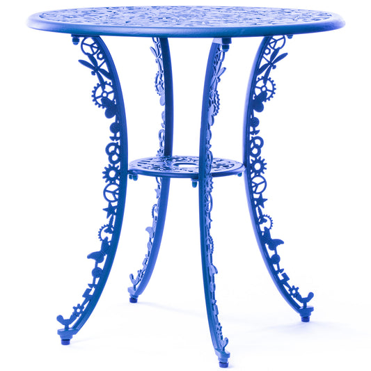 Indusrty Alumminium Round Table - Sky Blue
