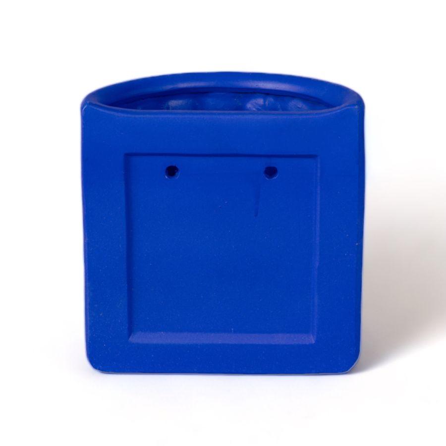 Terracotta Wall Vase Dorico Blue