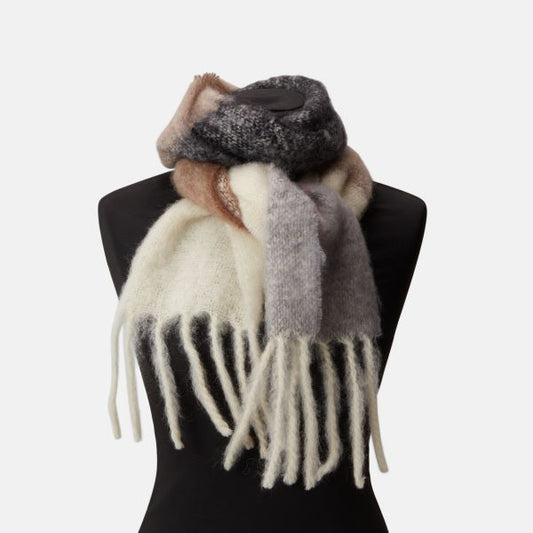 Mohair Stripe Scarf