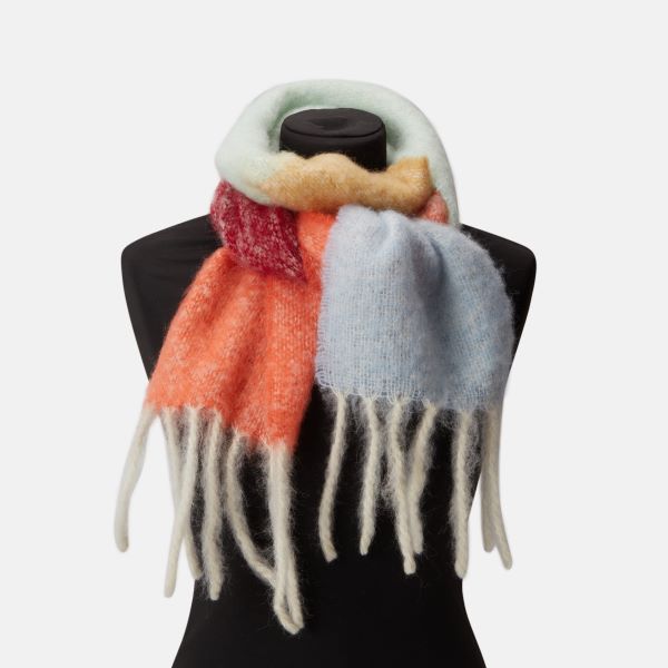 Mohair Stripe Scarf