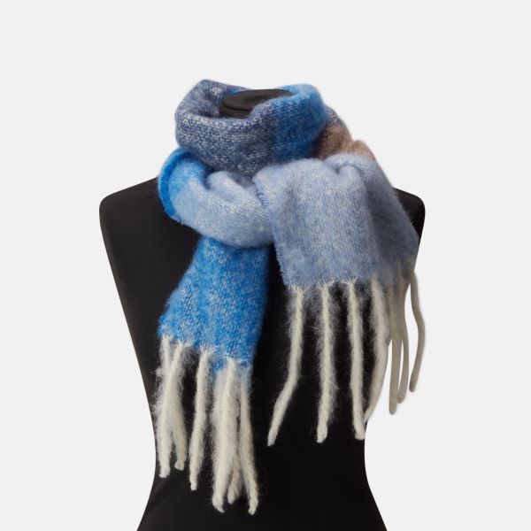Mohair Stripe Scarf