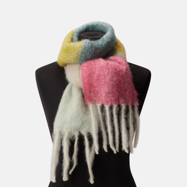 Mohair Stripe Scarf