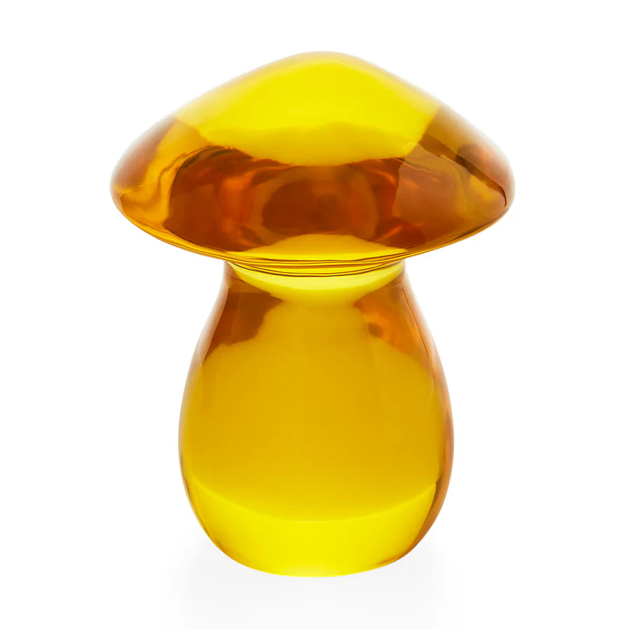 ACRYLIC MUSHROOM OBJET - YELLOW