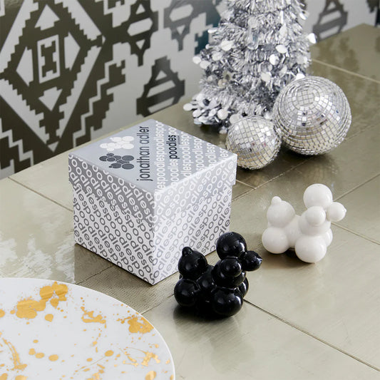 POODLE SALT & PEPPER SET