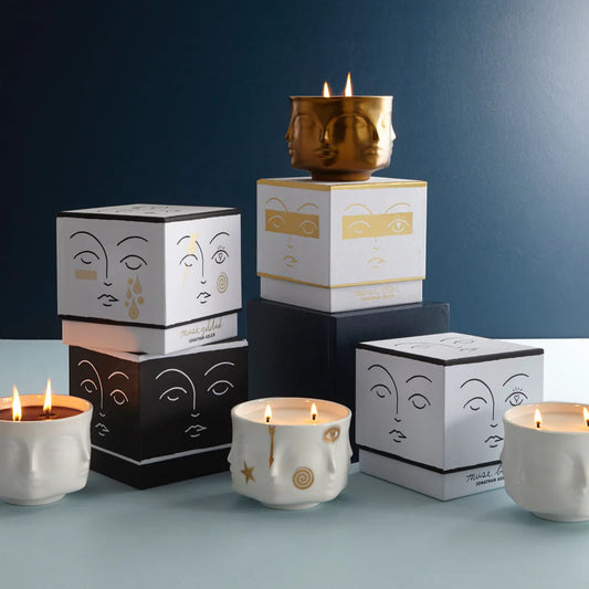 MUSE D'OR CERAMIC CANDLE