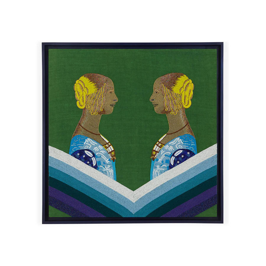 RENAISSANCE REFLECTION BEADED WALL ART