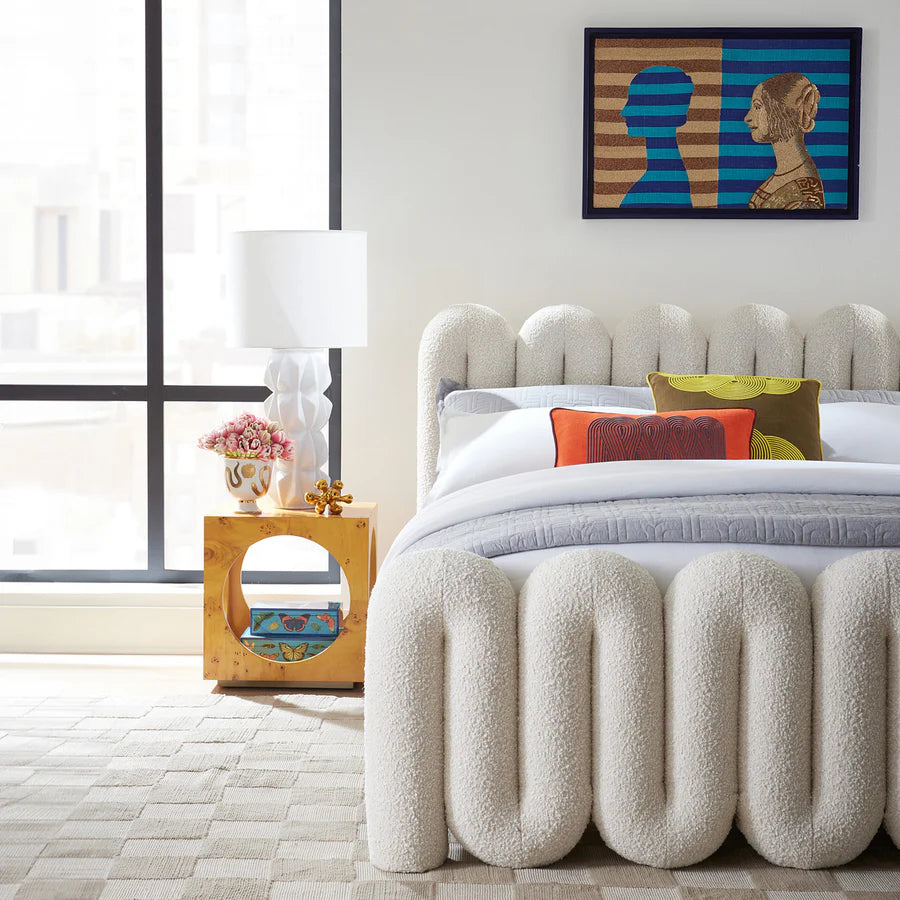 RENAISSANCE STRIPES BEADED WALL ART
