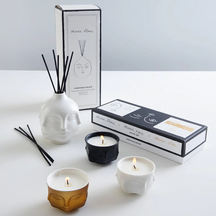 MUSE VOTIVE CANDLE SET OF 3