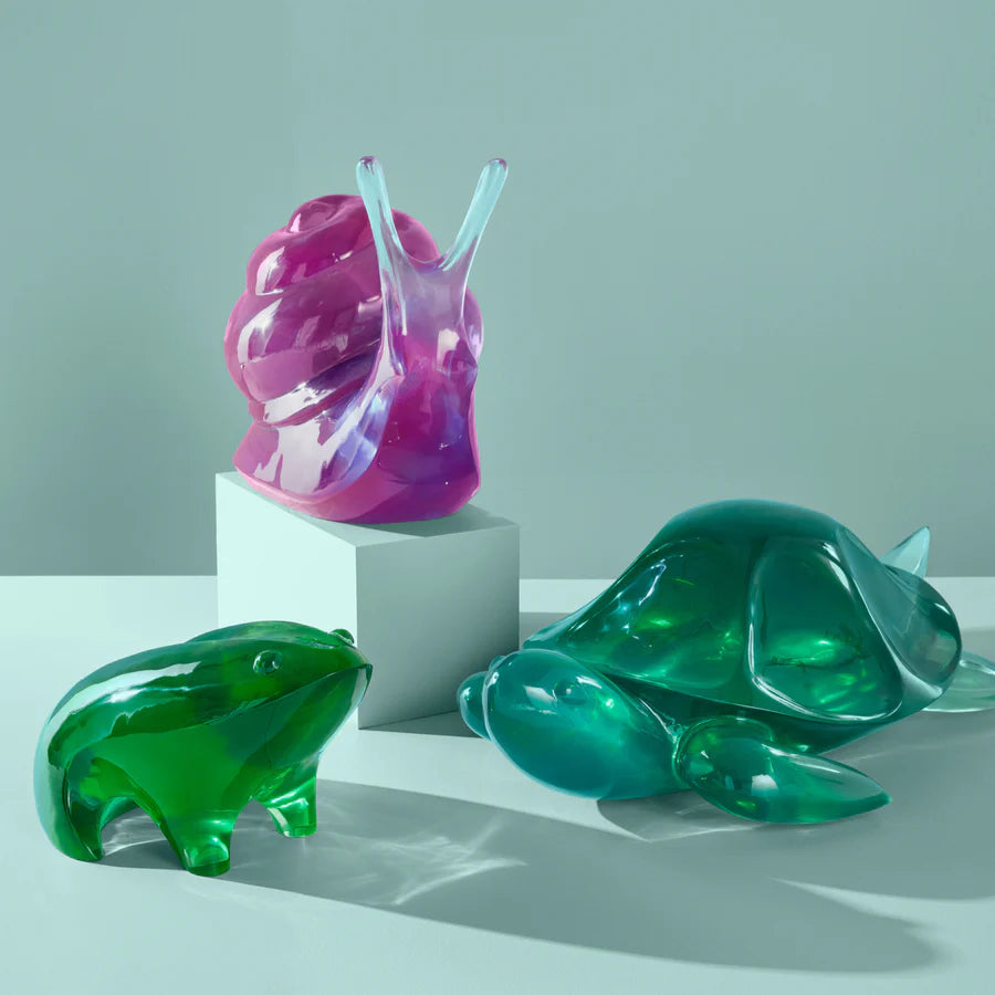 GIANT ACRYLIC FROG - GREEN
