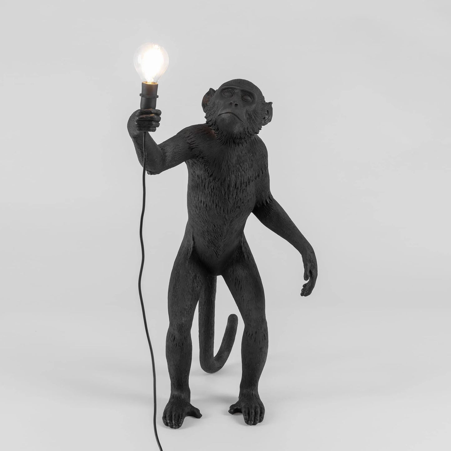 The Monkey Lamp Black Standing Version