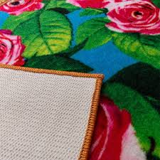 Bath mat Roses With Eyes